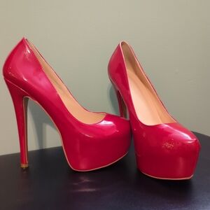 Bold Red Stiletto Heels